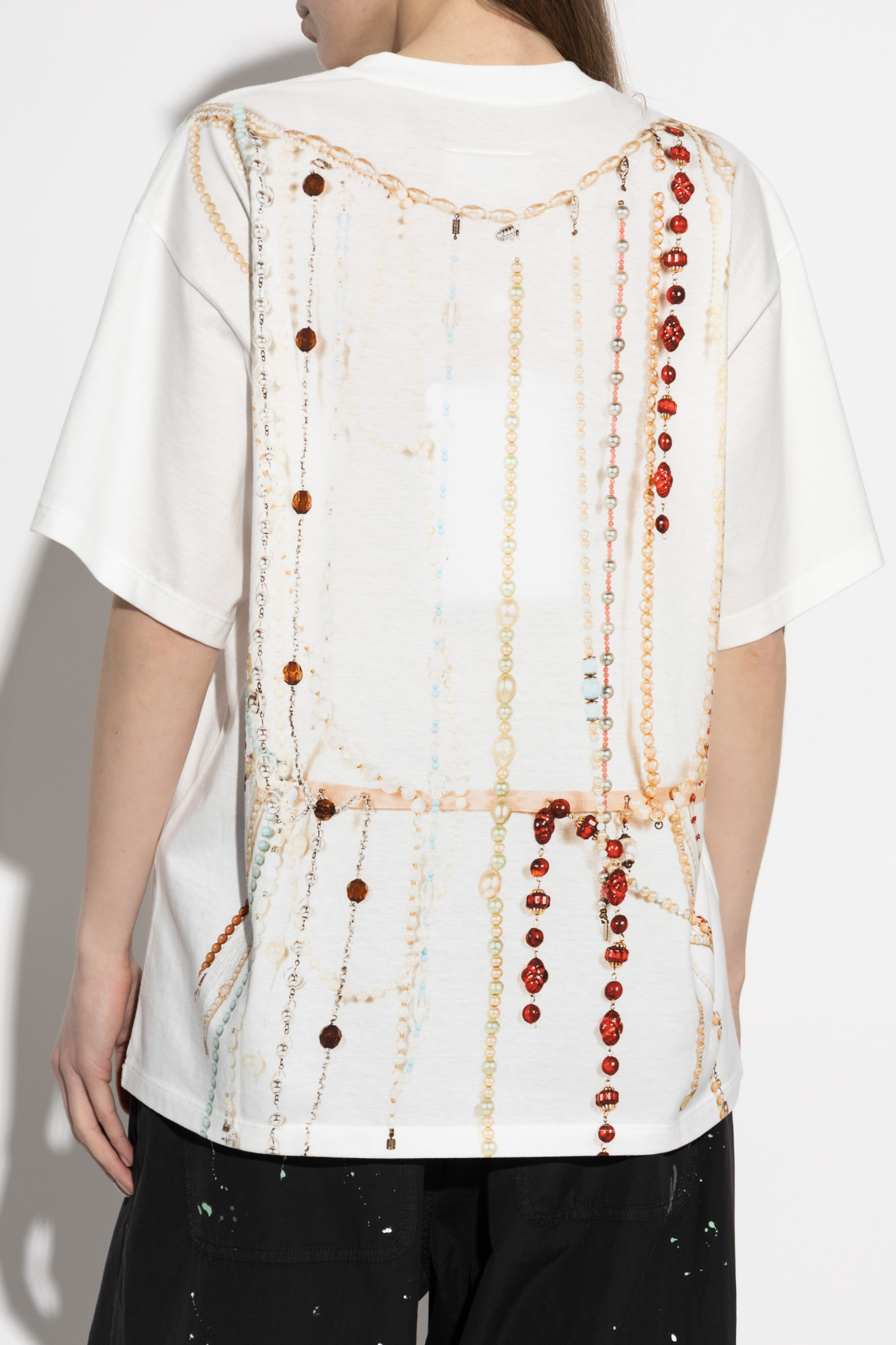 MM6 Maison Margiela T-shirt with print | Women's Clothing